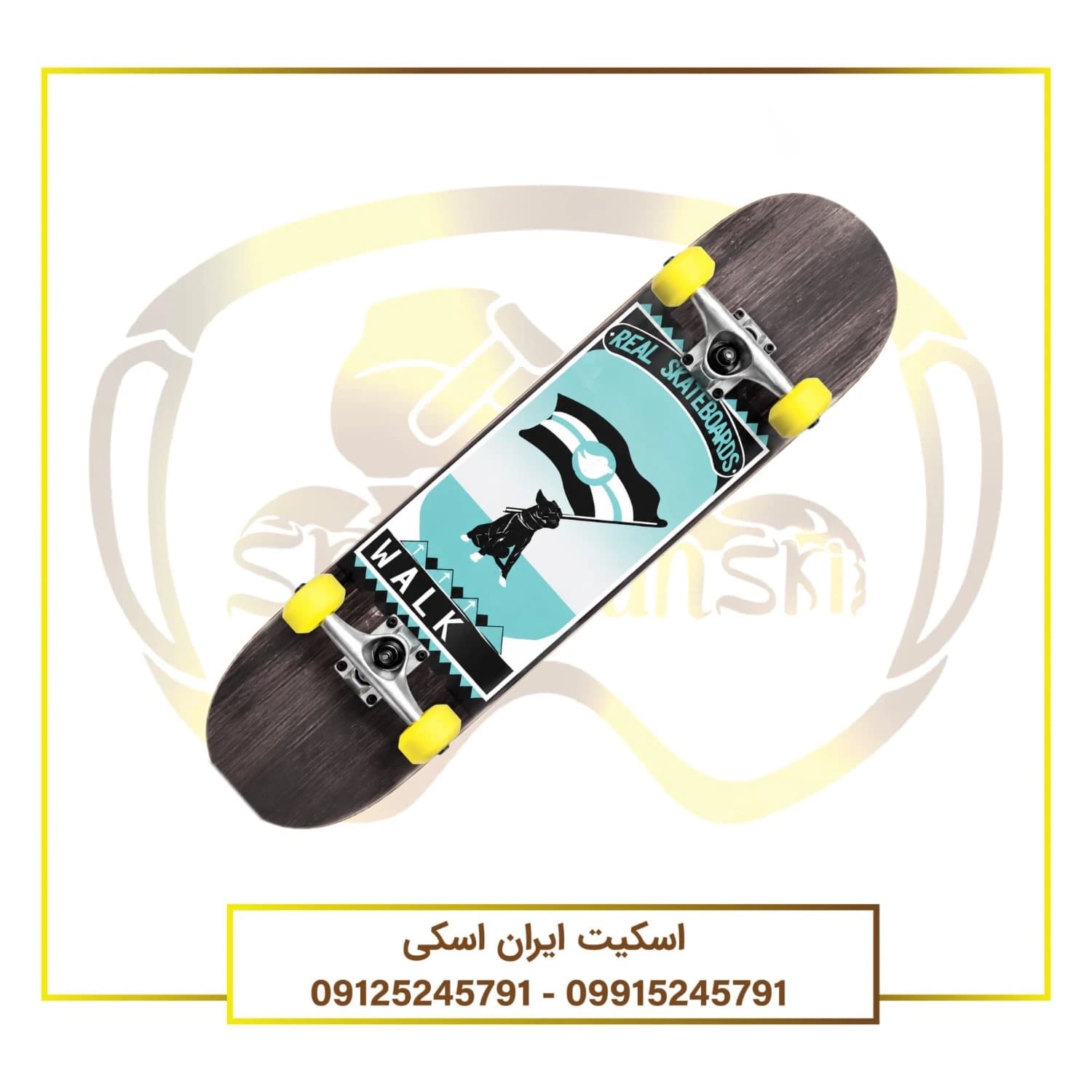 اسکیت برد کامل REAL اورجینال مدل WALK