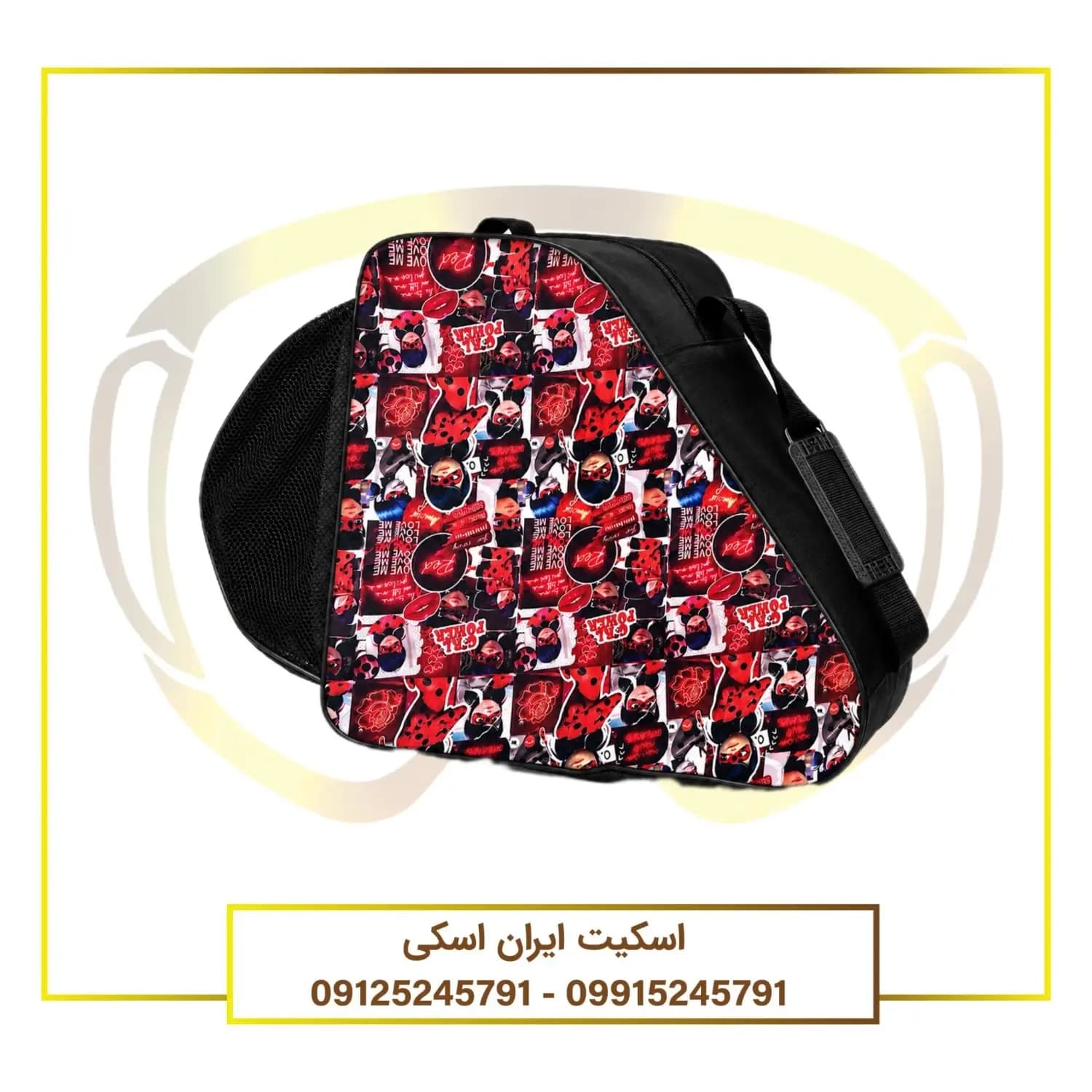 ساک اسکیت بچه گانه طرح دختر کفشدوزکی