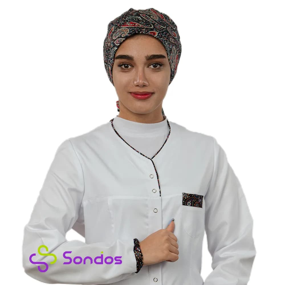 روپوش سفید الیسا | ظرافت، راحتی و فرم بی‌نقص — تصویر ۲