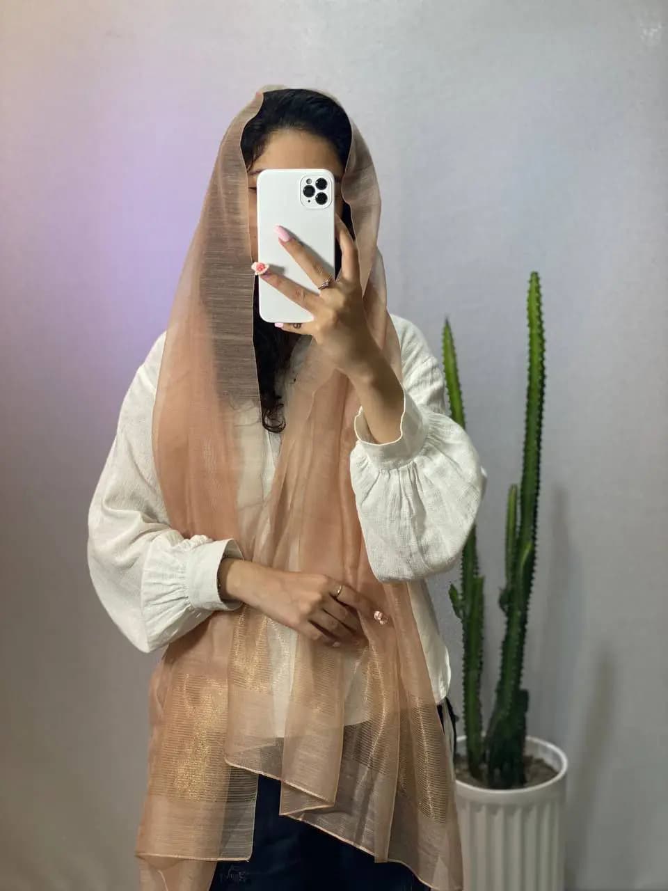 شال حریر ویسکوز وارداتی