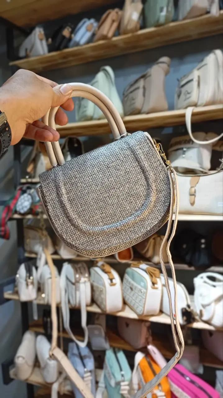 کیف دستی و دوشی کنفی — تصویر ۲