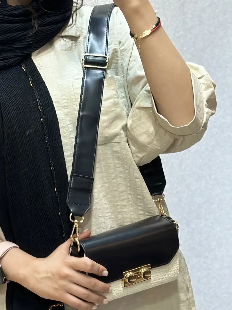 کیف پاسپورتی مشکی زنانه