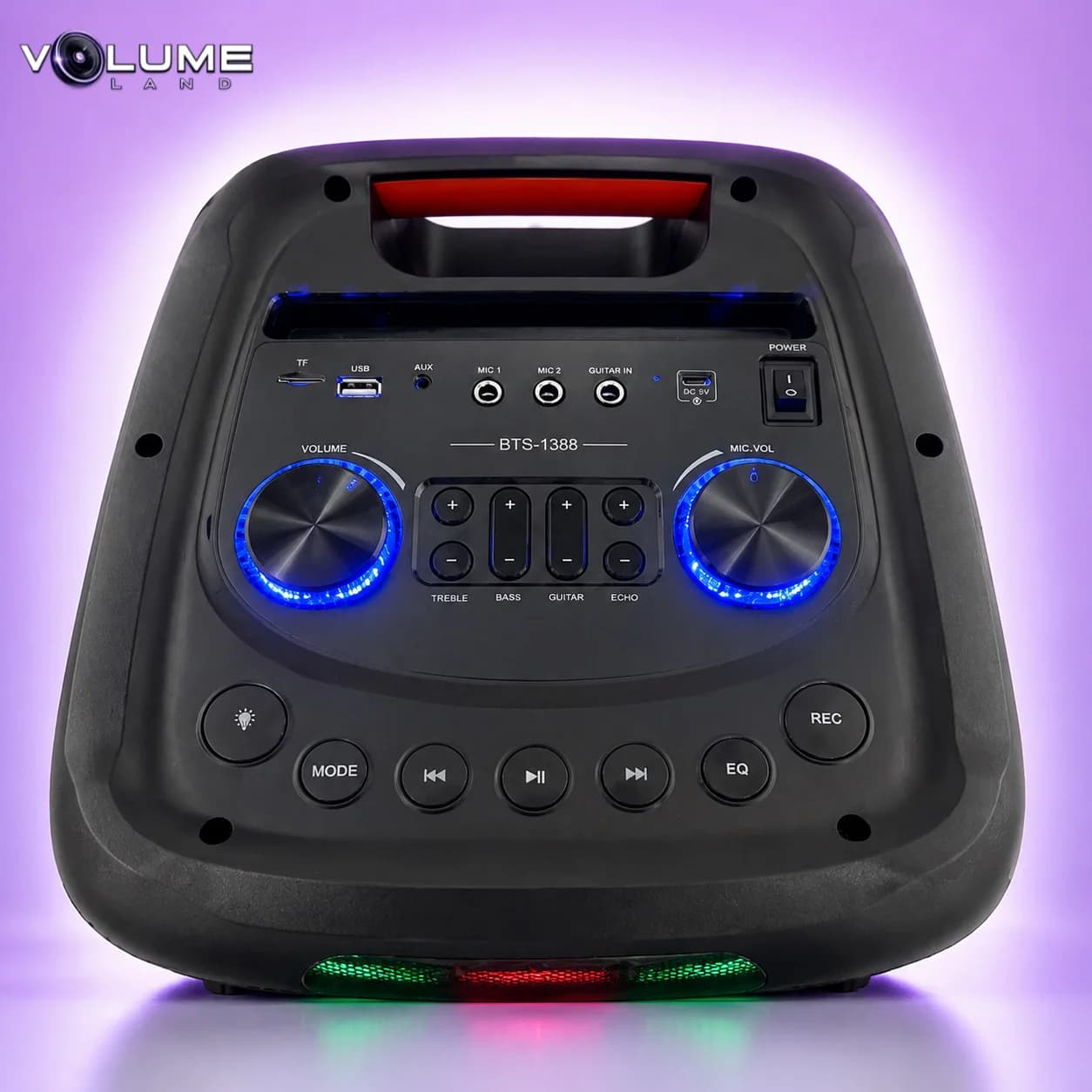 اسپیکر بلوتوثی قابل حمل مدل BTS-1388 — تصویر ۴