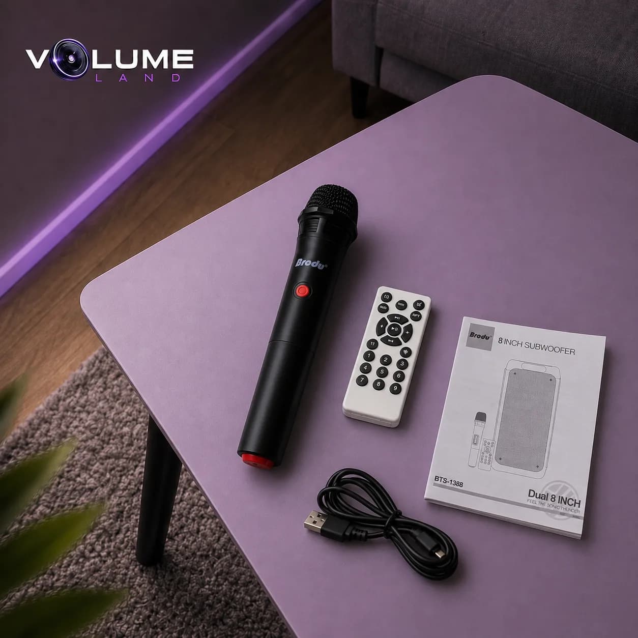 اسپیکر بلوتوثی قابل حمل مدل BTS-1388 — تصویر ۵