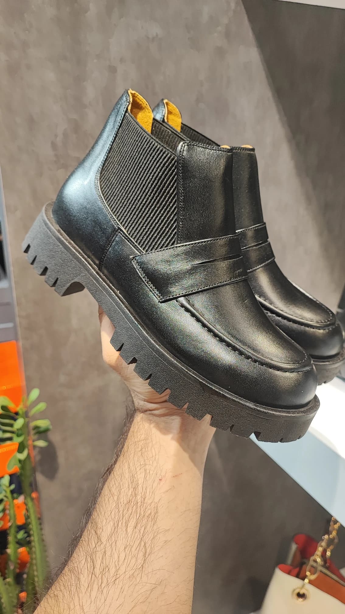 بوت ترک زنانه تمام چرم طبیعی کد S29 — تصویر ۴