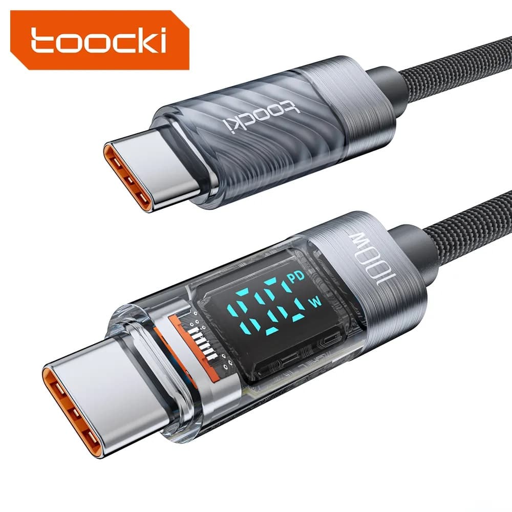 کابل USB-C توکی مدل 100W TQ-X36 طول 1 متر — تصویر ۵