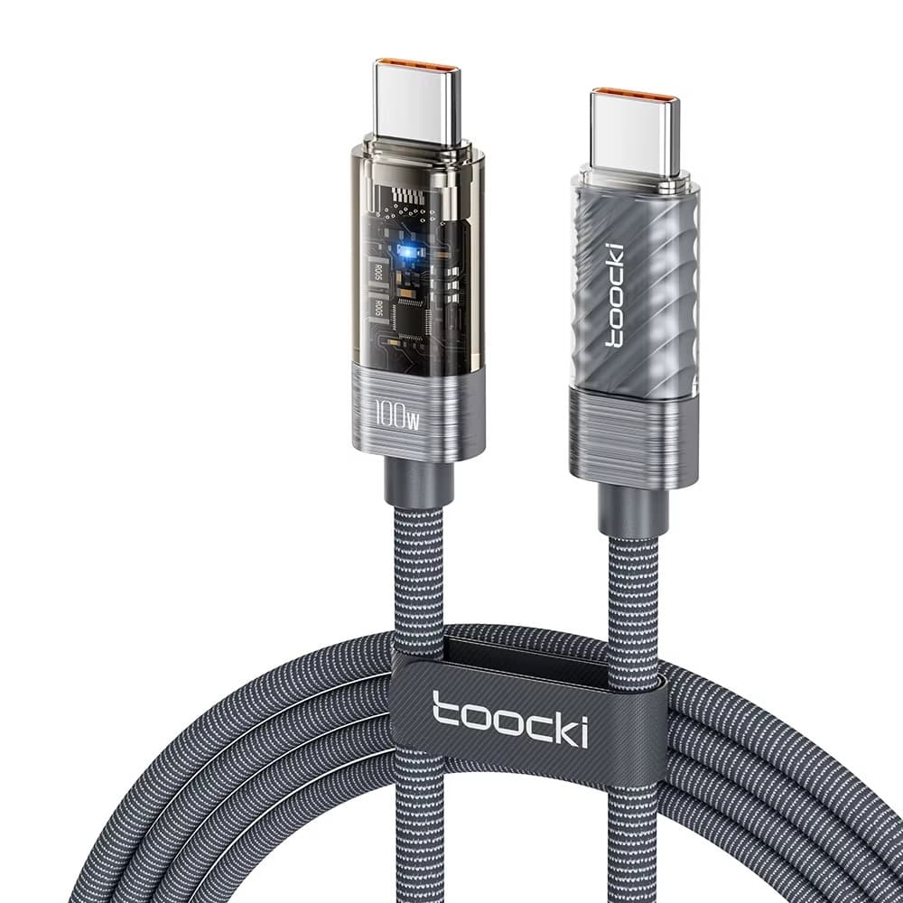 کابل USB-C توکی مدل 100W TQ-X38C2 طول 1 متر
