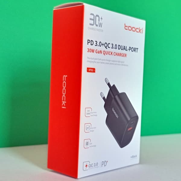 شارژر دیواری 30 وات توکی Toocki مدل TCT30-01 — تصویر ۲