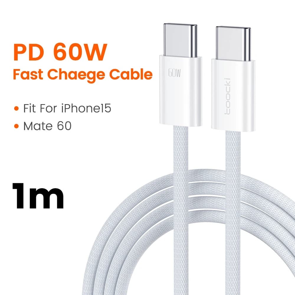 کابل تبدیل USB-C توکی Toocki مدل TQ-X51C3 طول 1 متر — تصویر ۲