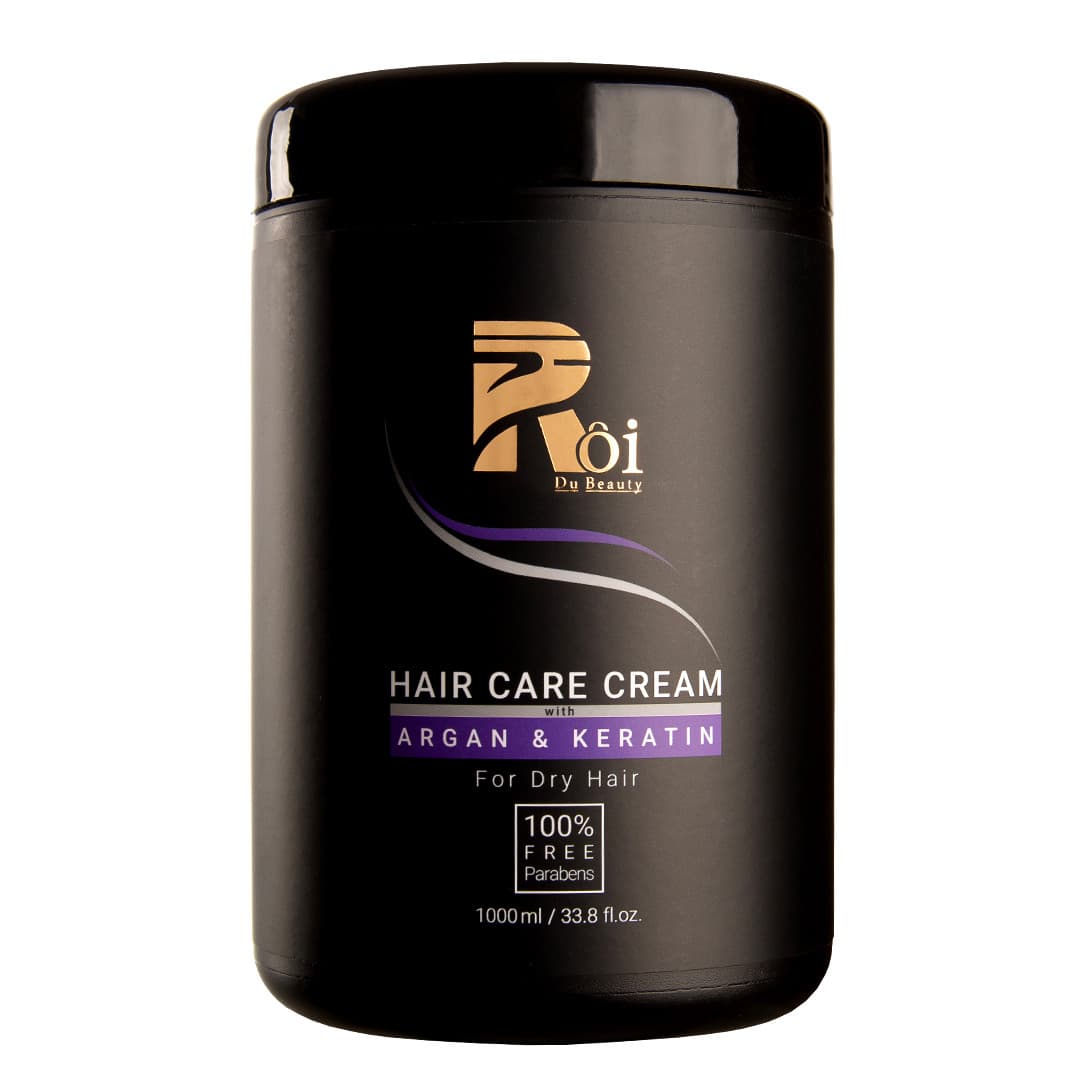 ماسک آرگان کراتین ( Roi Du Beauty )1000 میل ساخت فرانسه مخصوص موهای خشک و آسیب‌دیده