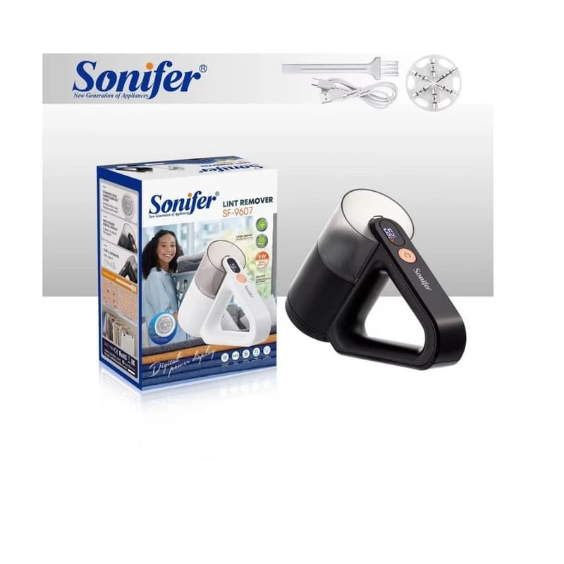 پرزگیر لباس سونیفر مدل SF-9607 | شارژی با تیغه استیل ضدزنگ — تصویر ۲