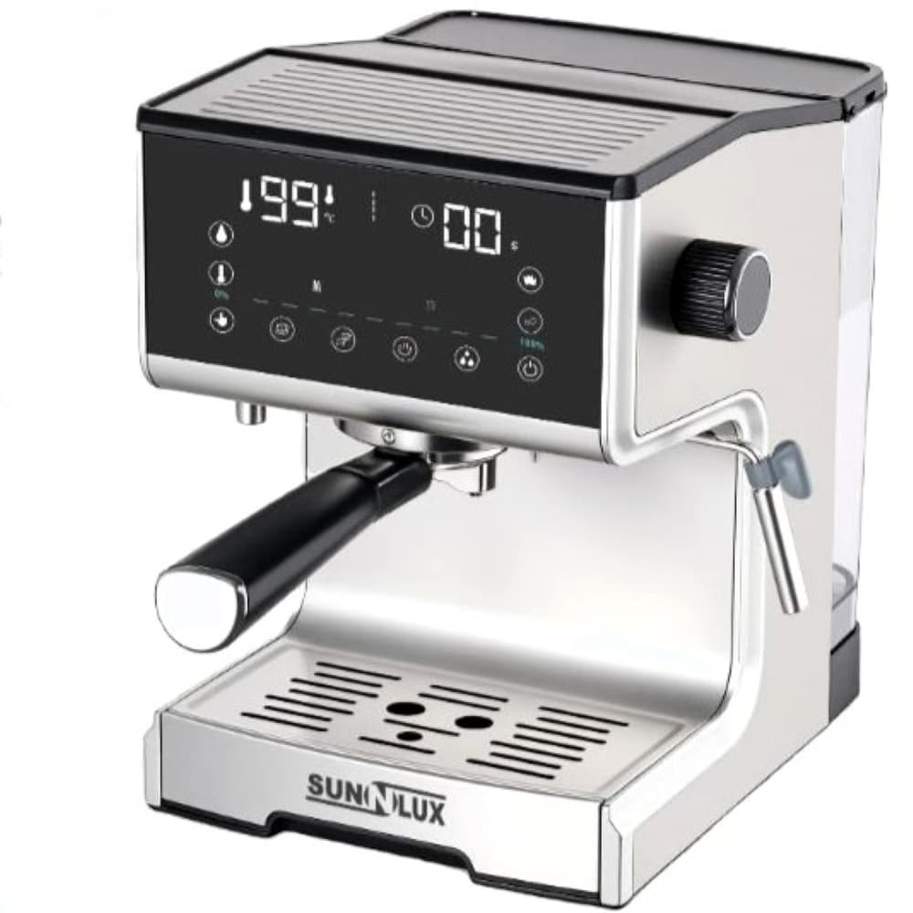 اسپرسوساز سان لوکس دیجیتال رنگی تمام لمسی مدل EM-1800TDS