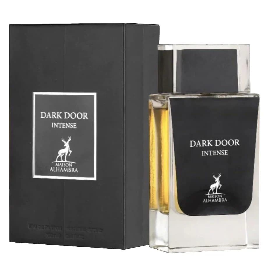 ادکلن Dark Door Intense دارک در اینتنس 100 میل الحمبرا | رایحه دیور هوم اینتنس