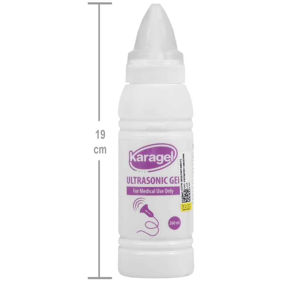 ژل سونوگرافی کارا ژل 260ml — تصویر ۴