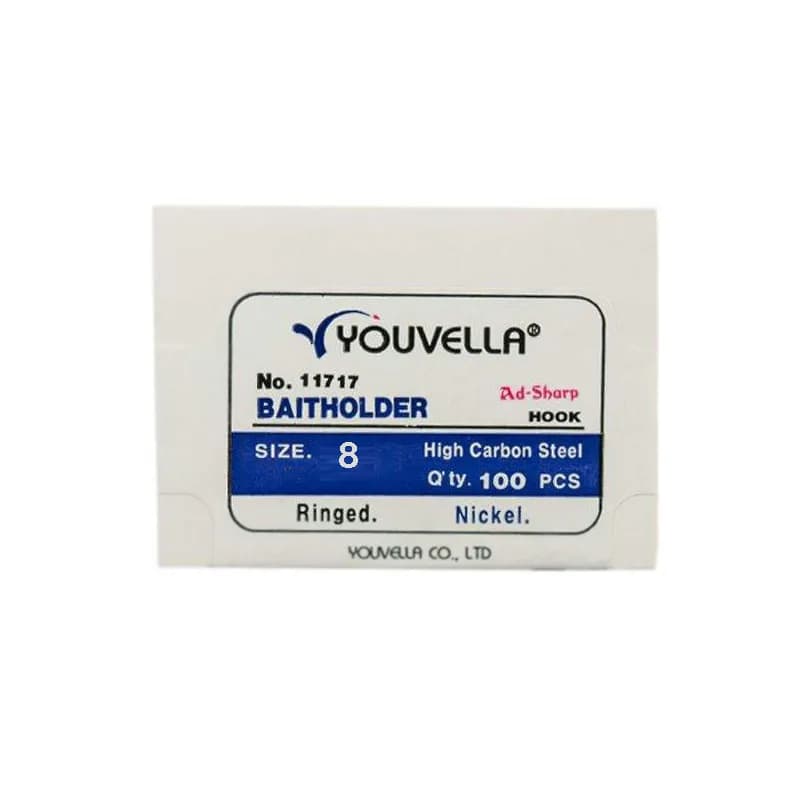 قلاب ماهیگیری یوولا سایز 8 – Youvella مدل 11717 — تصویر ۲