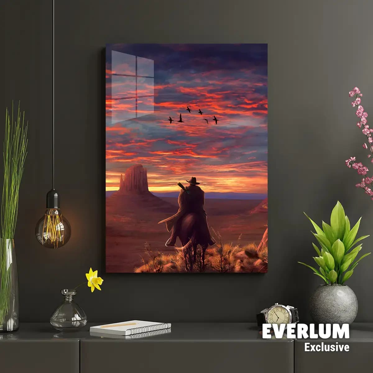 متال پوستر بازی Red Dead Redemption کد N605 — تصویر ۲