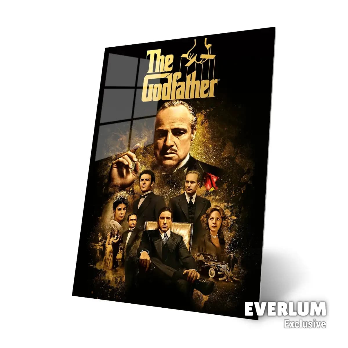 متال پوستر فیلم The Godfather کد N601 — تصویر ۳