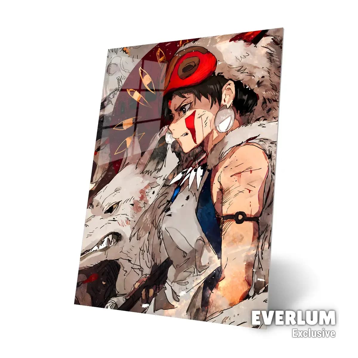 متال پوستر انیمه Princess Mononoke کد N604 — تصویر ۳