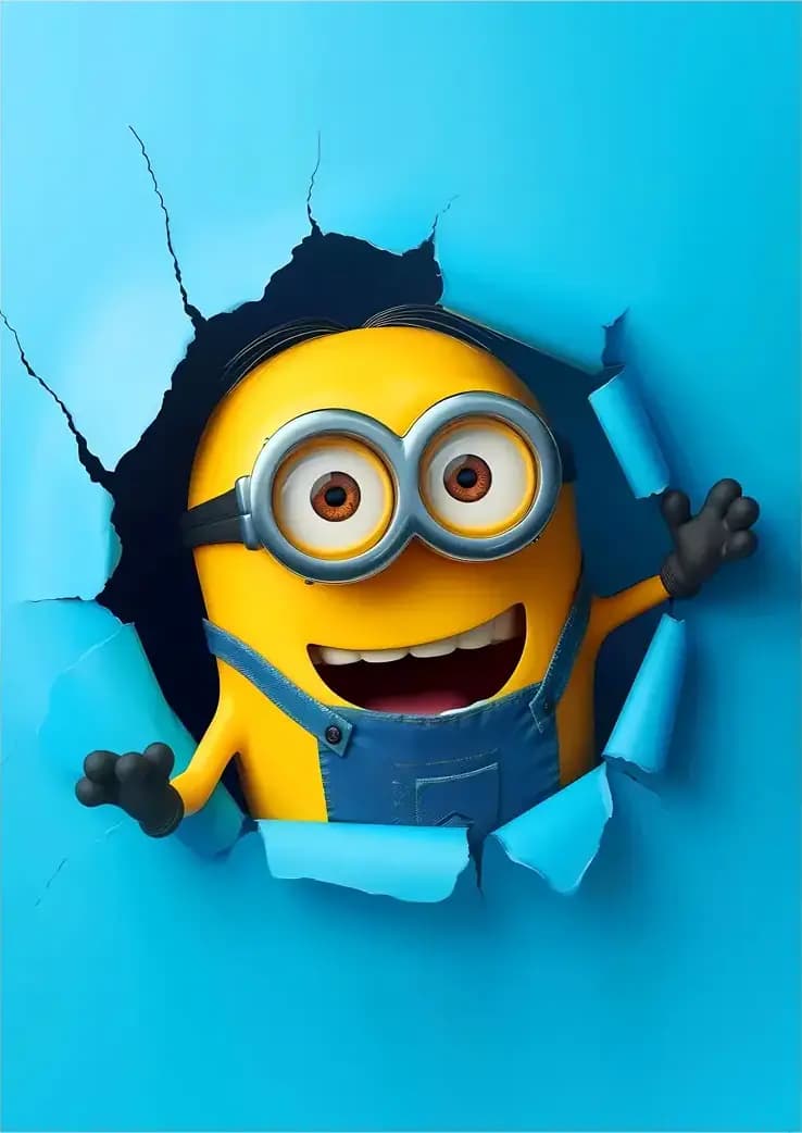 متال پوستر فیلم Minions کد N602