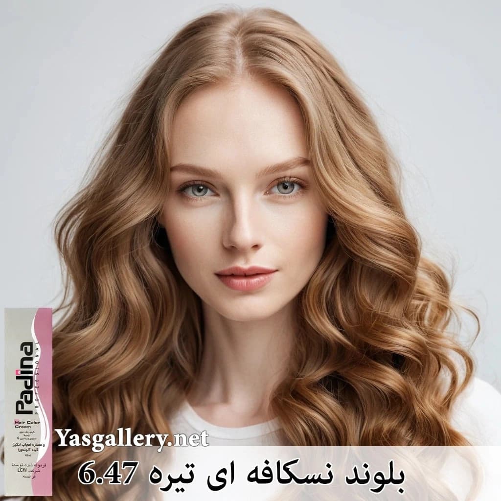 رنگ موی پادینا نسکافه ای — تصویر ۴