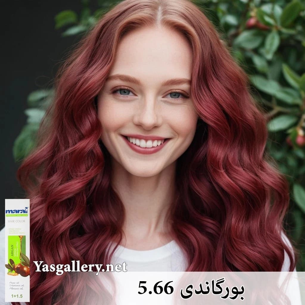 رنگ موی مارال قرمز — تصویر ۲