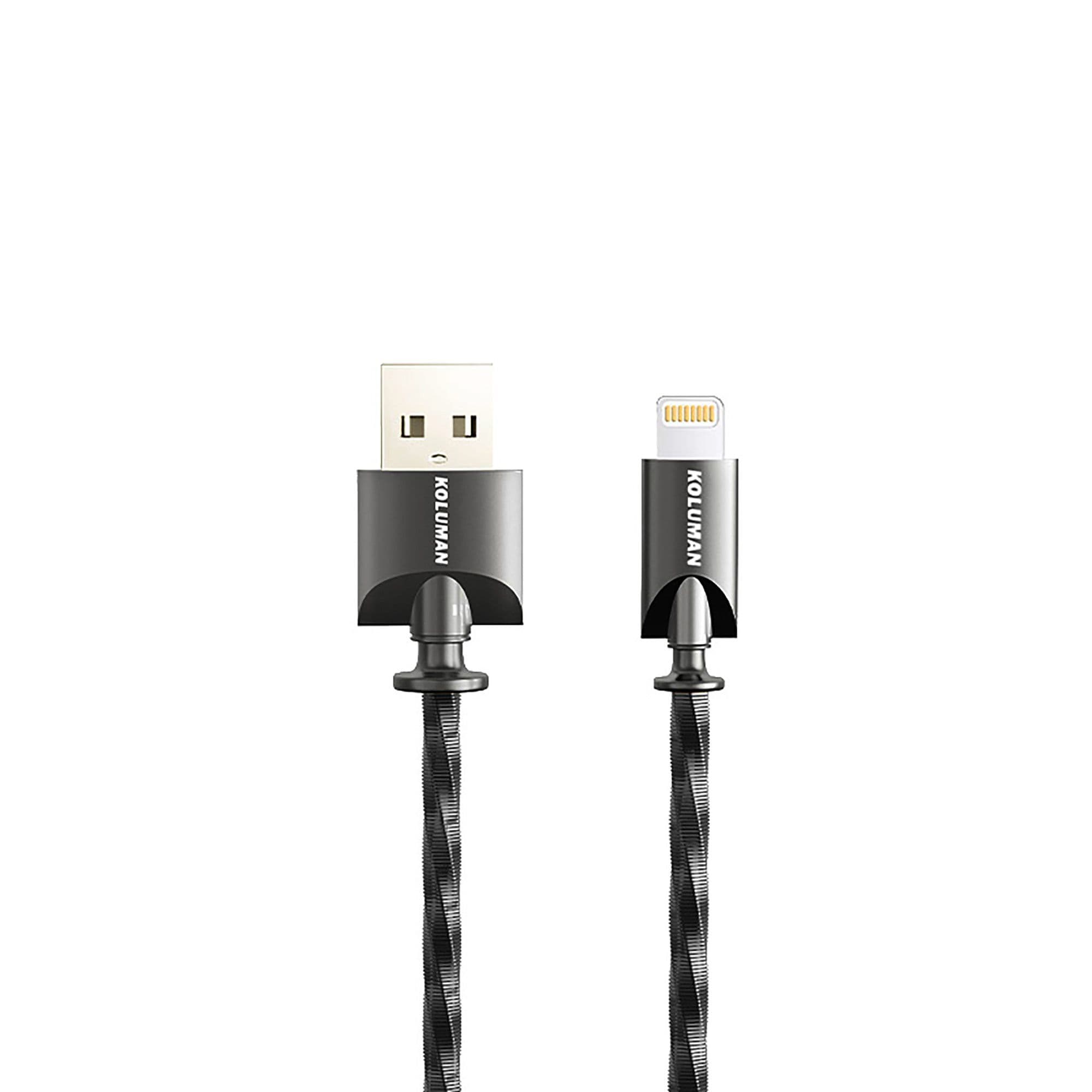کابل تبدیل USB به MICROUSB کلومن مدل DK – 21 طول 1 متر طوسی