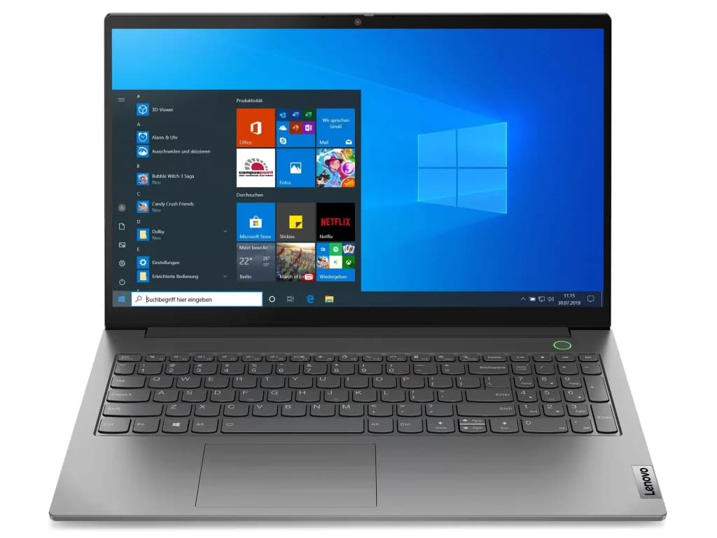 لپ تاپ استوک Lenovo ThinkBook 15 G2 | i5-1135G7 | 16GB RAM | 512GB SSD | 8GB Iris Xe — تصویر ۲