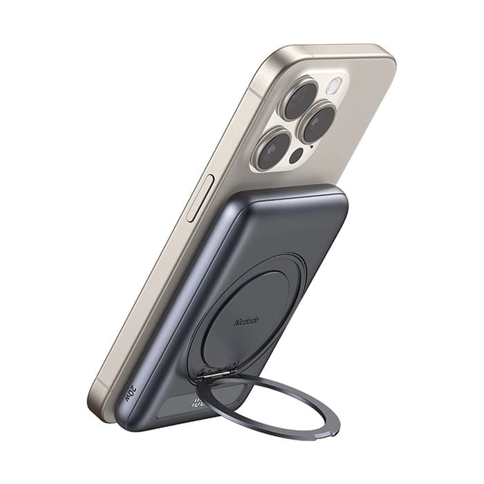 پاوربانک مک‌دودو MC-8361 مگسیف 5000mAh | 15W بی‌سیم + 20W سیمی | گارانتی اصل — تصویر ۴