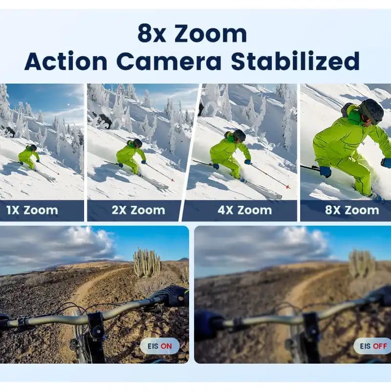 دوربین اکشن 4K 60FPS A16 — تصویر ۳
