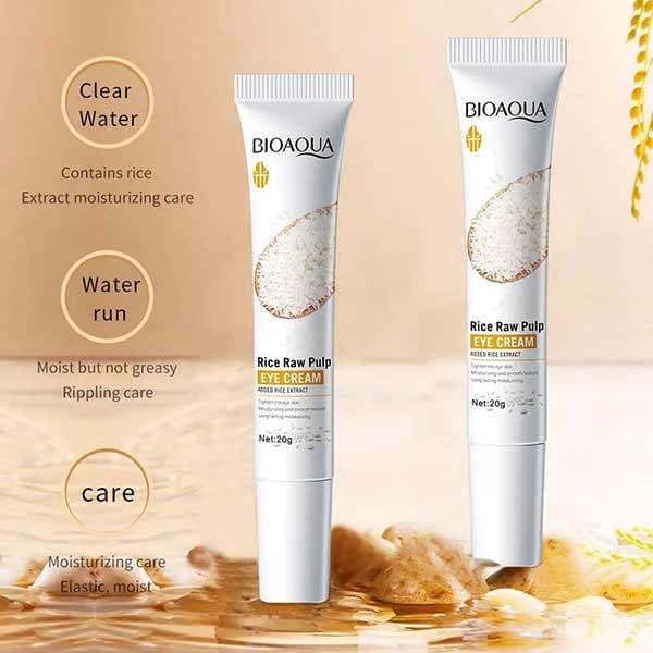 کرم دور چشم برنج بیوآکوا BIOAQUA حجم 20 گرم — تصویر ۵