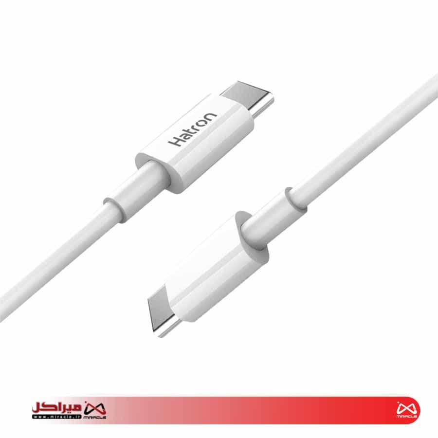 کابل شارژ هترون اندروید TYPE-C TO TYPE-C مدل HC199CC