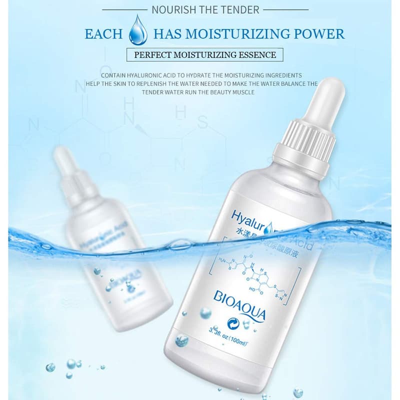 سرم آبرسان هیالورونیک اسید بیوآکوا BIOAQUA حجم 100 میلی لیتر — تصویر ۵