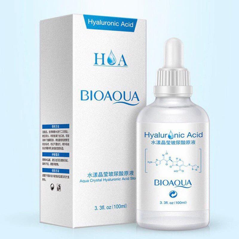 سرم آبرسان هیالورونیک اسید بیوآکوا BIOAQUA حجم 100 میلی لیتر — تصویر ۳