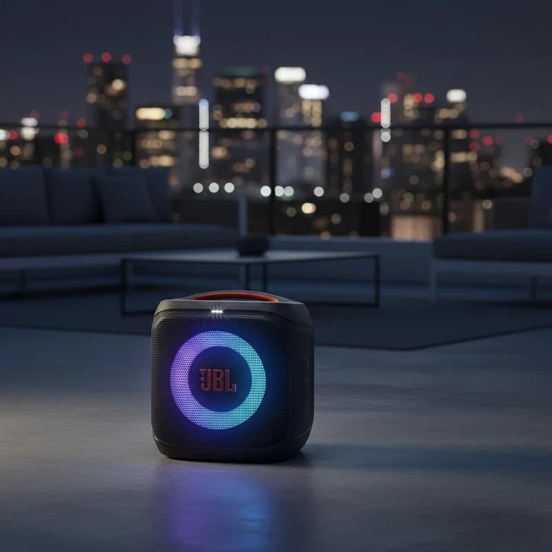 اسپیکر بلوتوثی قابل حمل جی بی ال PartyBox Encore Essential 2 — تصویر ۵
