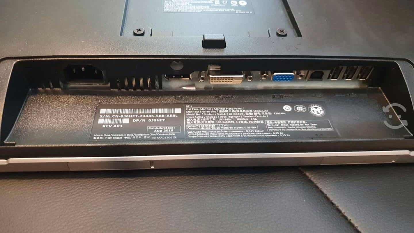 مانیتور استوک Dell P2014Ht سایز 20 اینچ — تصویر ۳