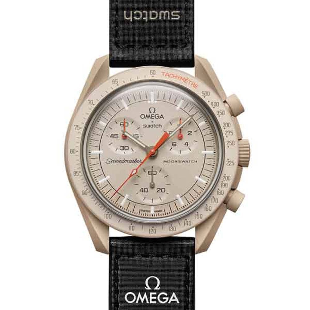 ساعت امگا سواچ مدل Omega X Swatch MISSION TO JUPITER SO33C100 دست دوم