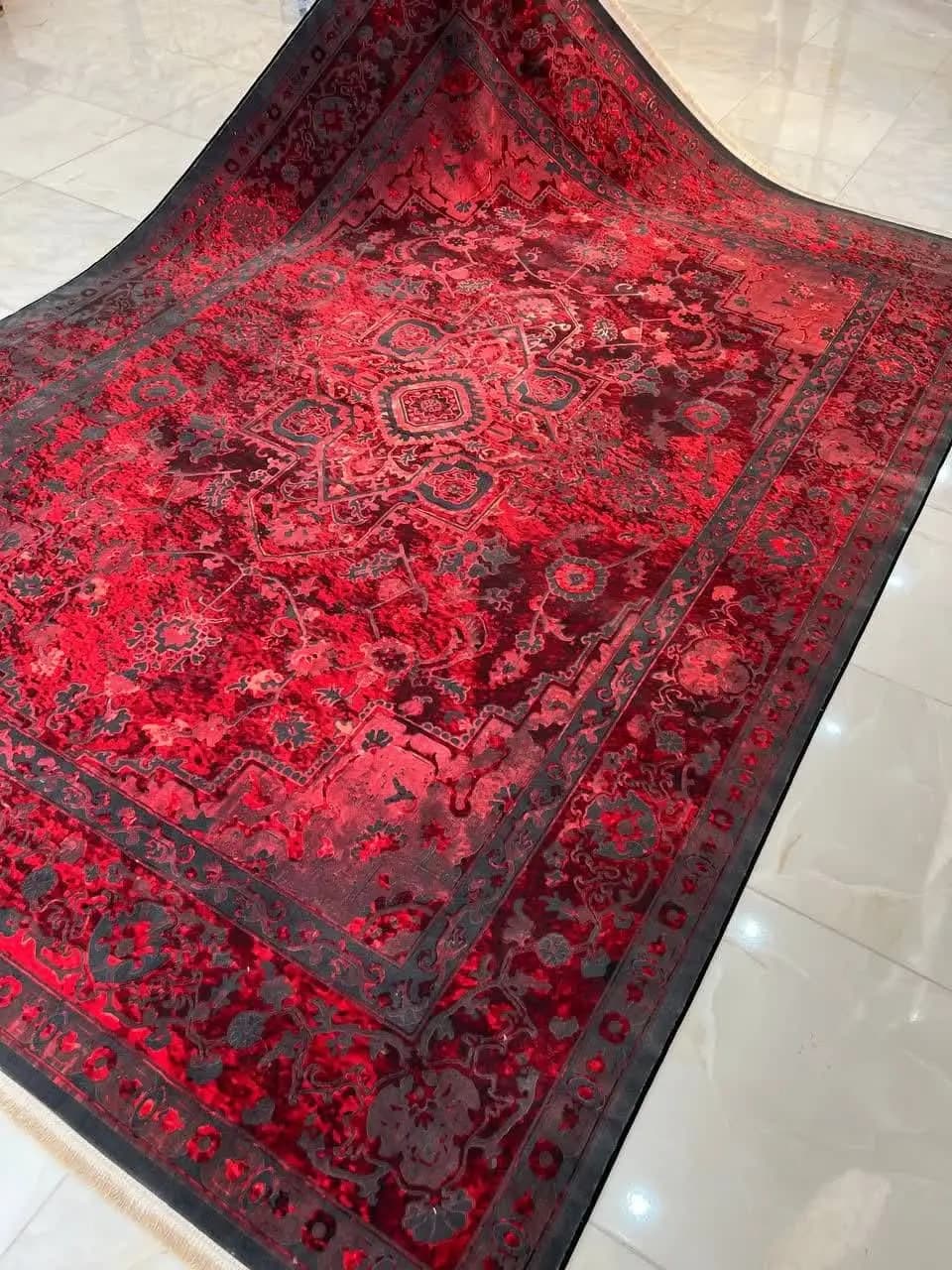 فرش مدرن کد 100364 لاکی — تصویر ۳