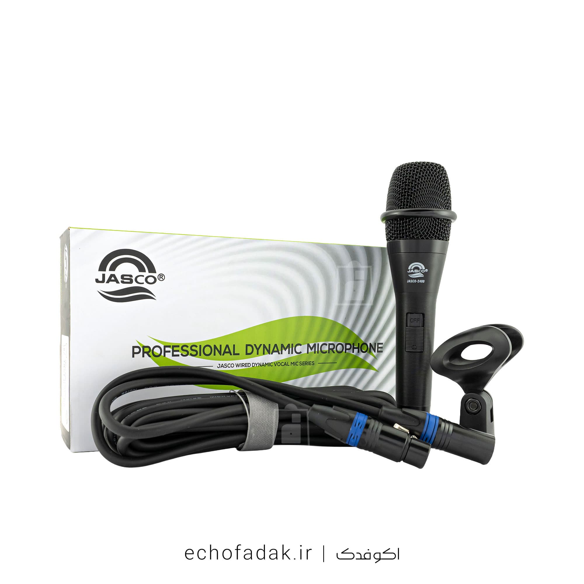میکروفن Jasco 2400 | صدای حرفه‌ای و طراحی مقاوم — تصویر ۳