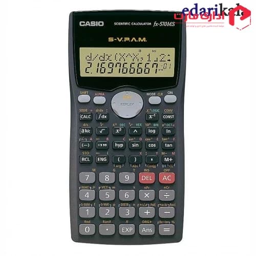 ماشین حساب FX-570-MS کاسیو — تصویر ۲