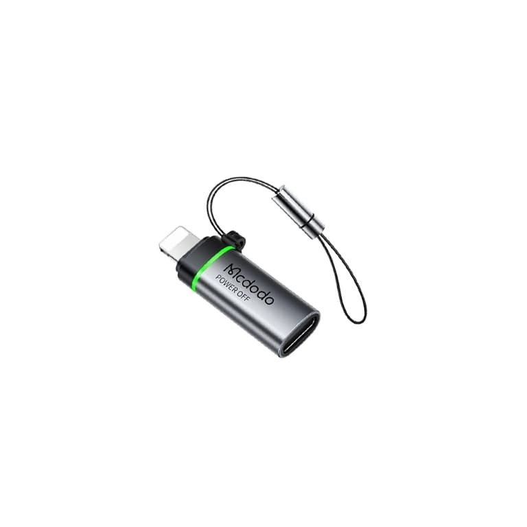 تبدیل Type‑C به Lightning مک‌دودو OT‑2590 | شارژ ۳۶ وات PD با قطع کن اتوماتیک | iDigie