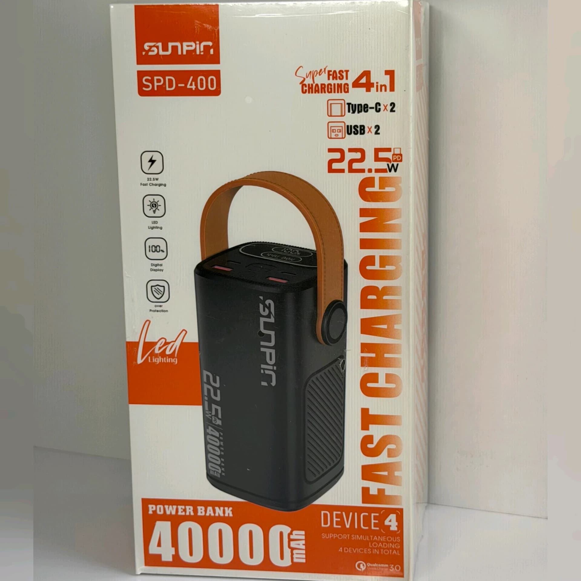 پاور بانک 4000 SUNPIN SPD-400