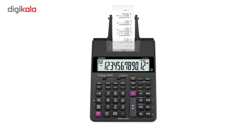 ماشین حساب کاسیو مدل HR-100RC — تصویر ۶