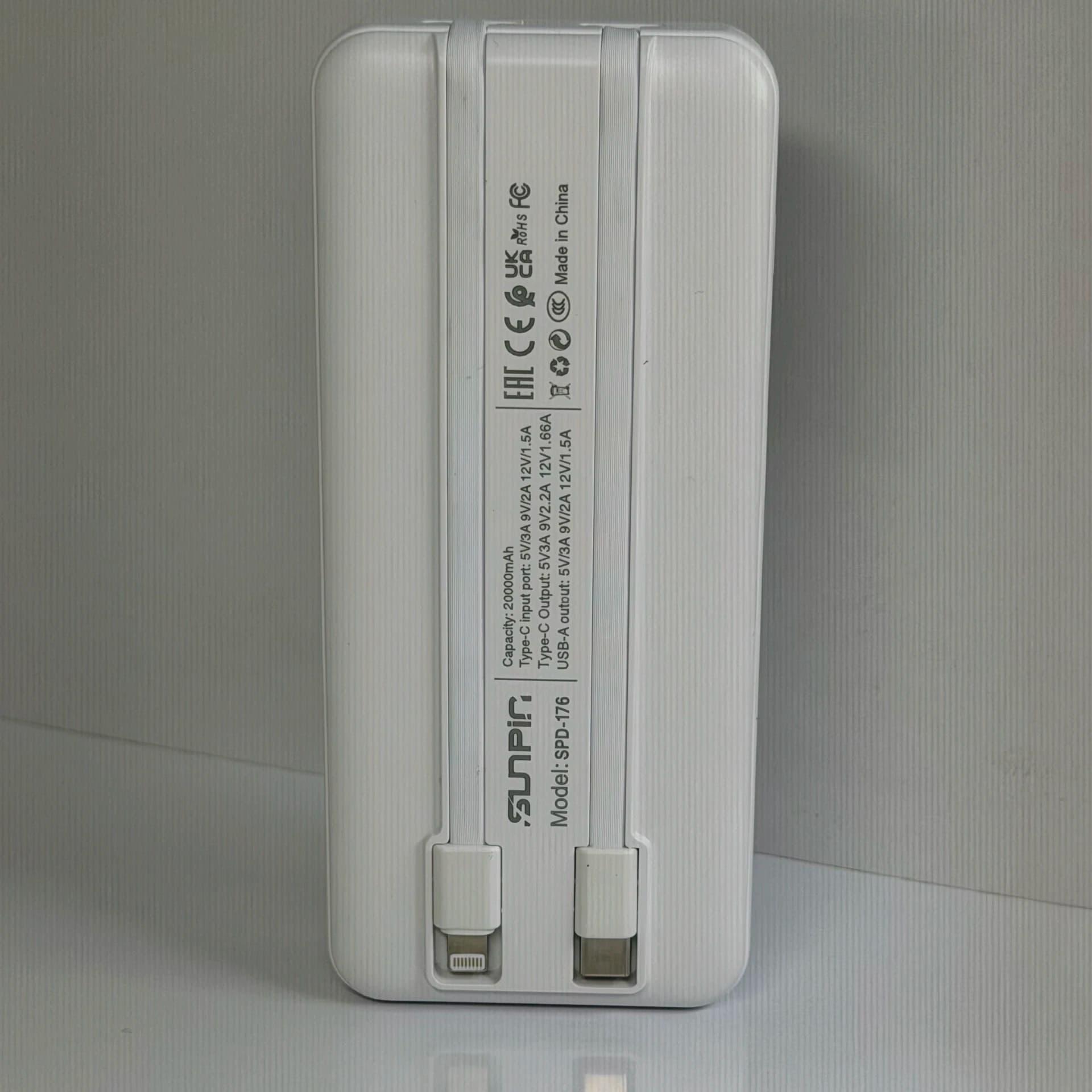 پاور بانک 20000 SUNPIN SPD-176 — تصویر ۴