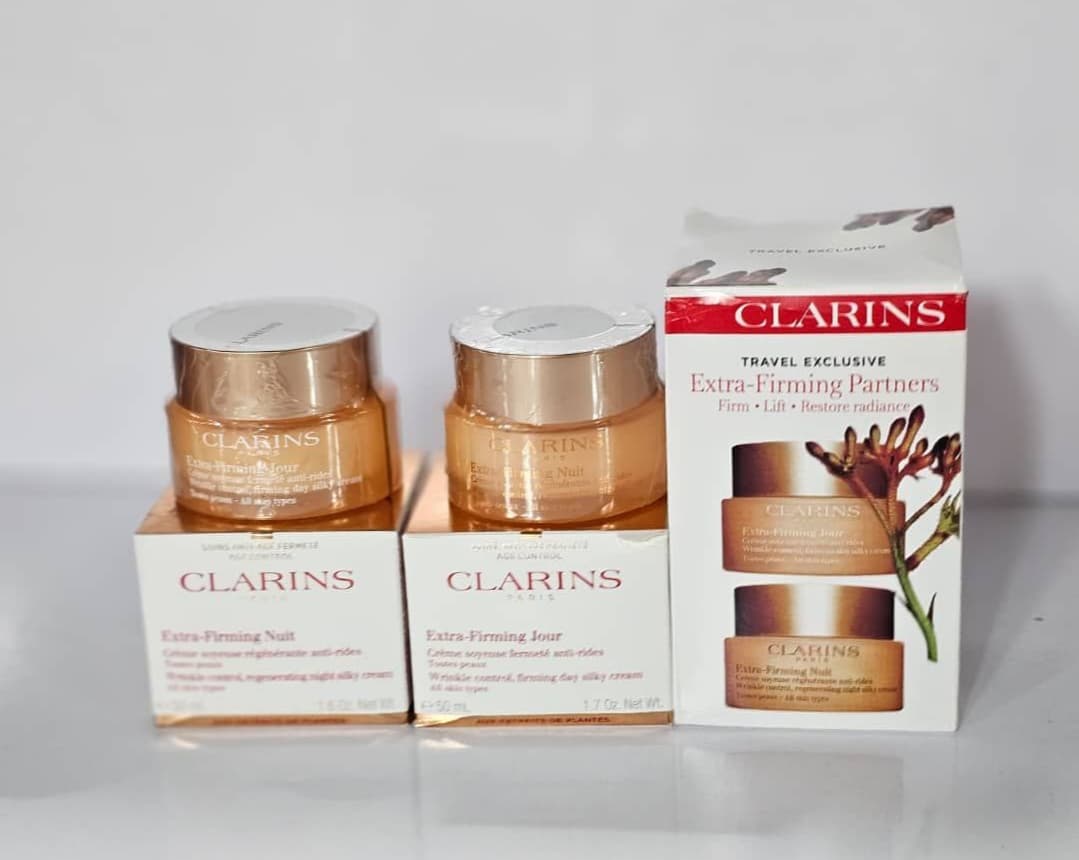 ست کرم شب و روز اکسترا فرمینگ کلارنس CLARINS حجم 50 میلی لیتر — تصویر ۴