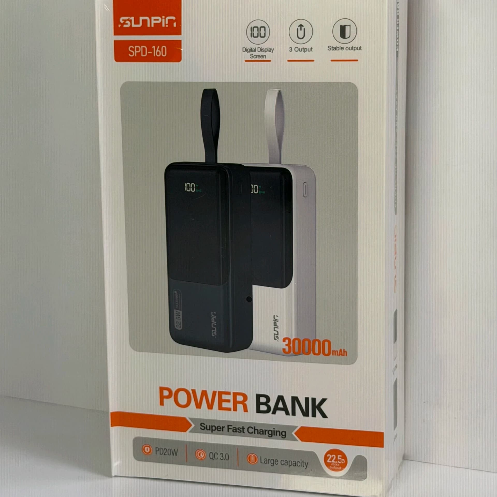 پاور بانک 30000 SUNPIN SPD-160