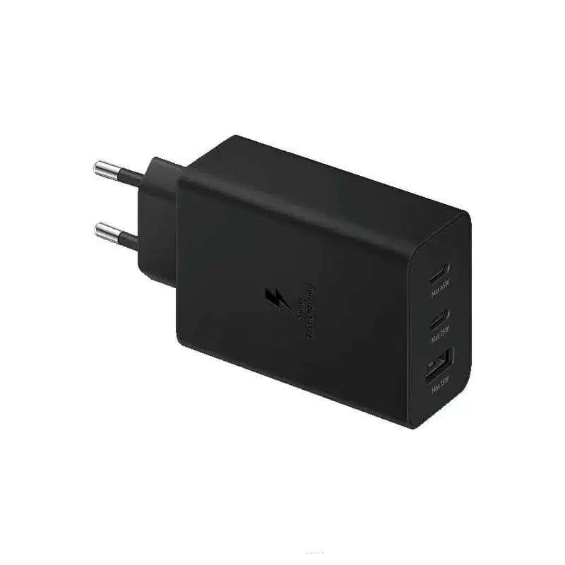 شارژر سه پورت شرکتی سامسونگ FAST CHARGE SAMSUNG 65W — تصویر ۲
