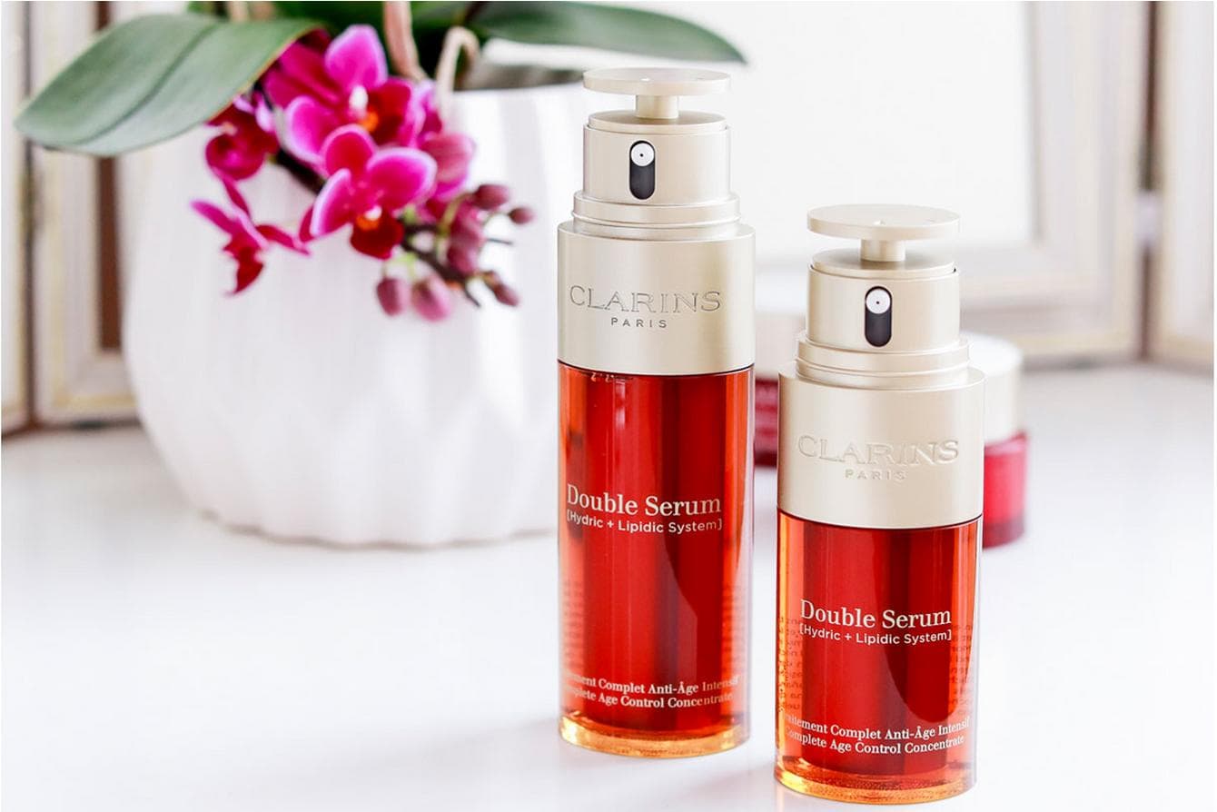 دابل سرم ضد چروک کلارنس CLARINS حجم 50 میلی لیتر — تصویر ۵