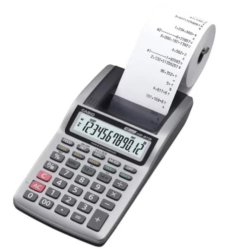 ماشین حساب HR-8TM-BK کاسیو — تصویر ۴