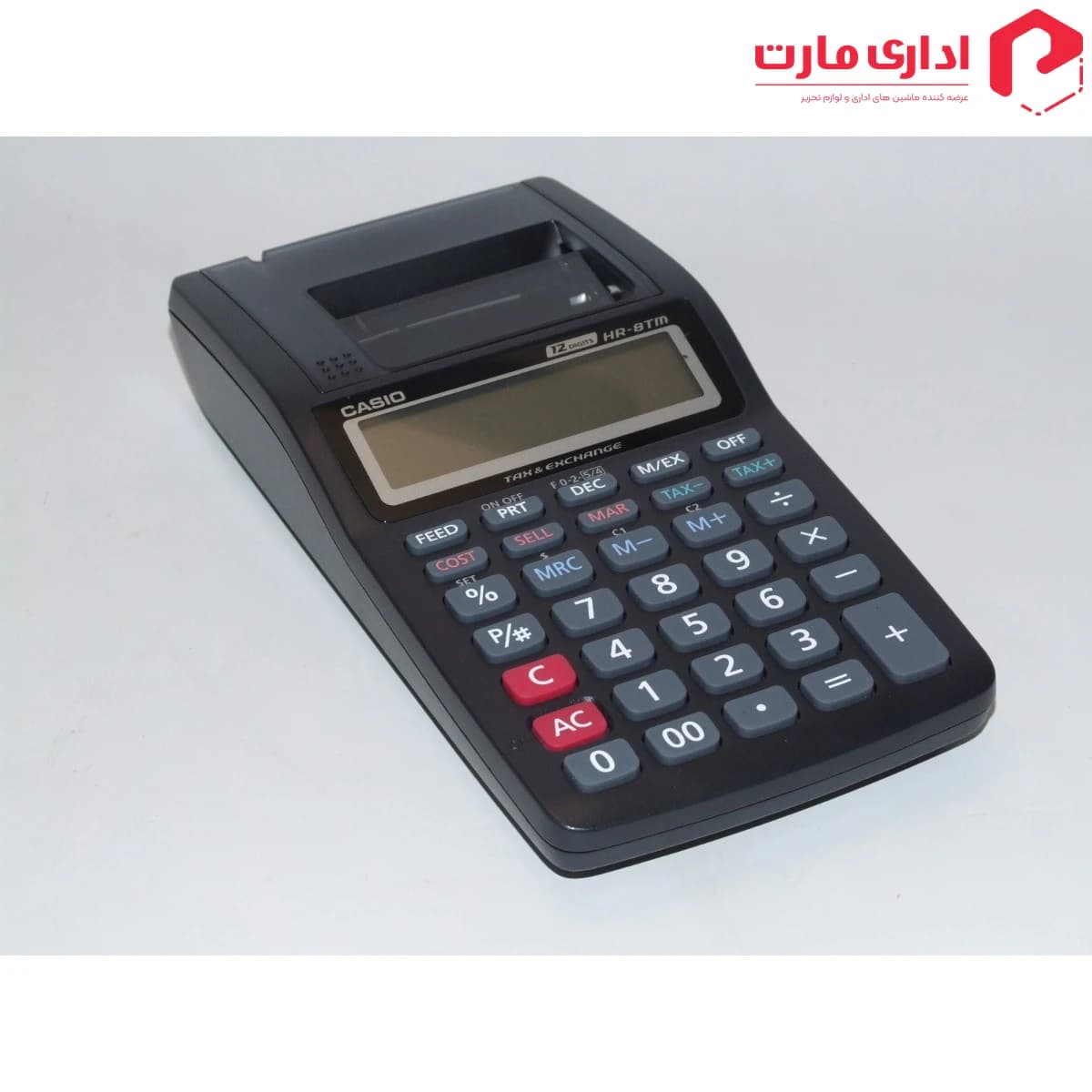 ماشین حساب HR-8TM-BK کاسیو