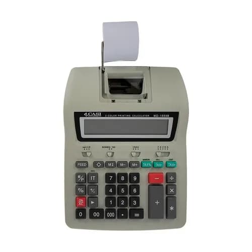 ماشین حساب کاسی مدل MD-1669B — تصویر ۸